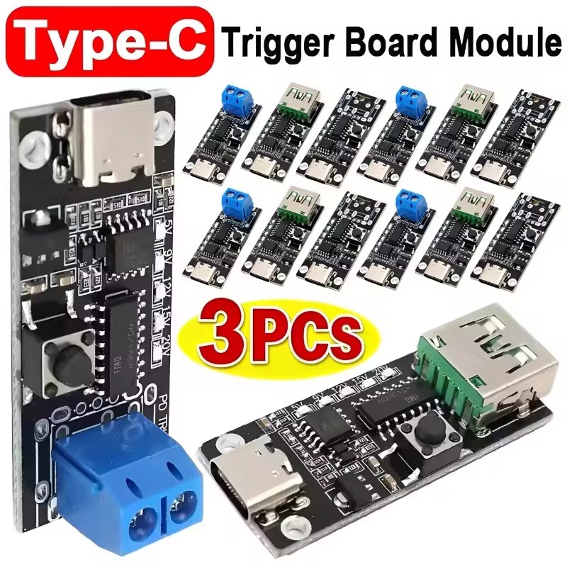 Modular Power Supply - 100W 5A USB-C snellaadmodule met trigger,