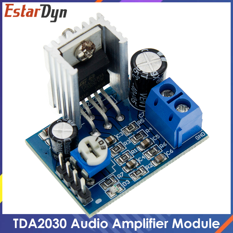 Power Supply 12V - TDA2030 Module Voeding TDA2030 Audioversterker Board