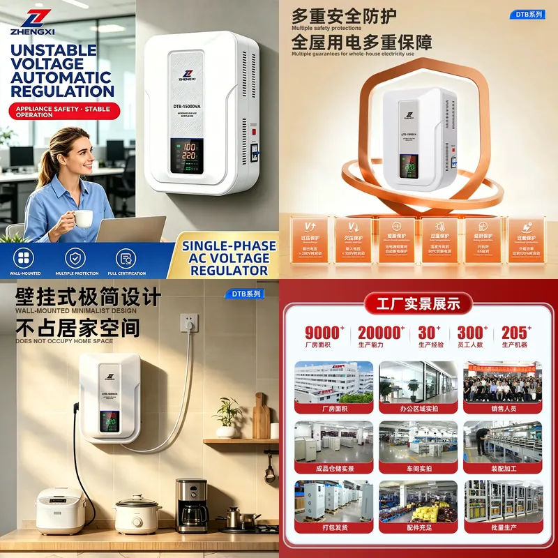 Ac Power Supply - Zhengxi DTB Elektronische Spanningsregelaar 220v Airconditioning