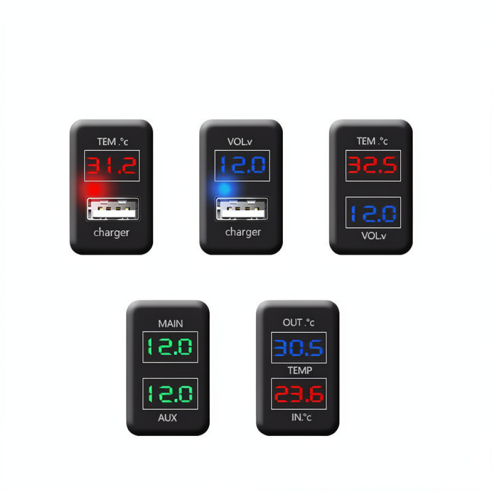 Auto USB-snellader voor Toyota - Power Supply Tester recensie en prijs