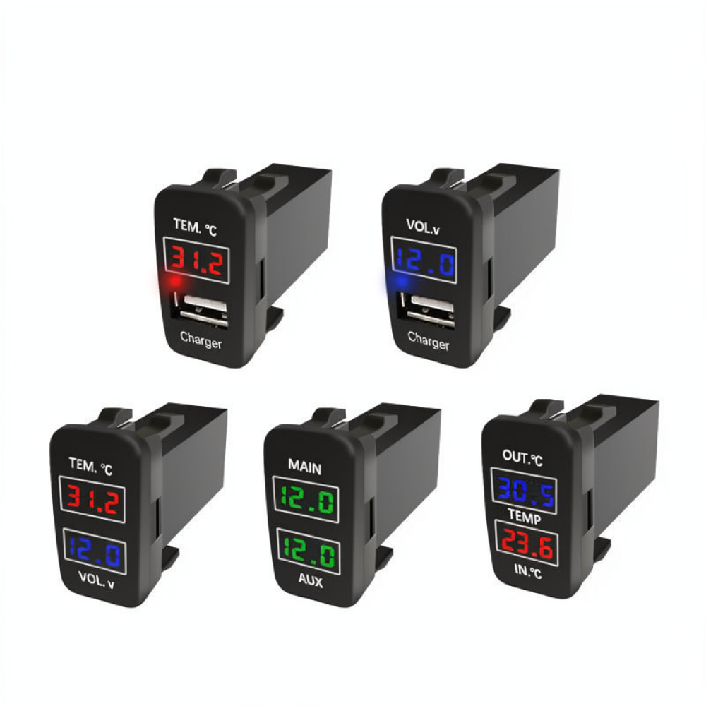 Auto USB-snellader voor Toyota - Power Supply Tester recensie en prijs