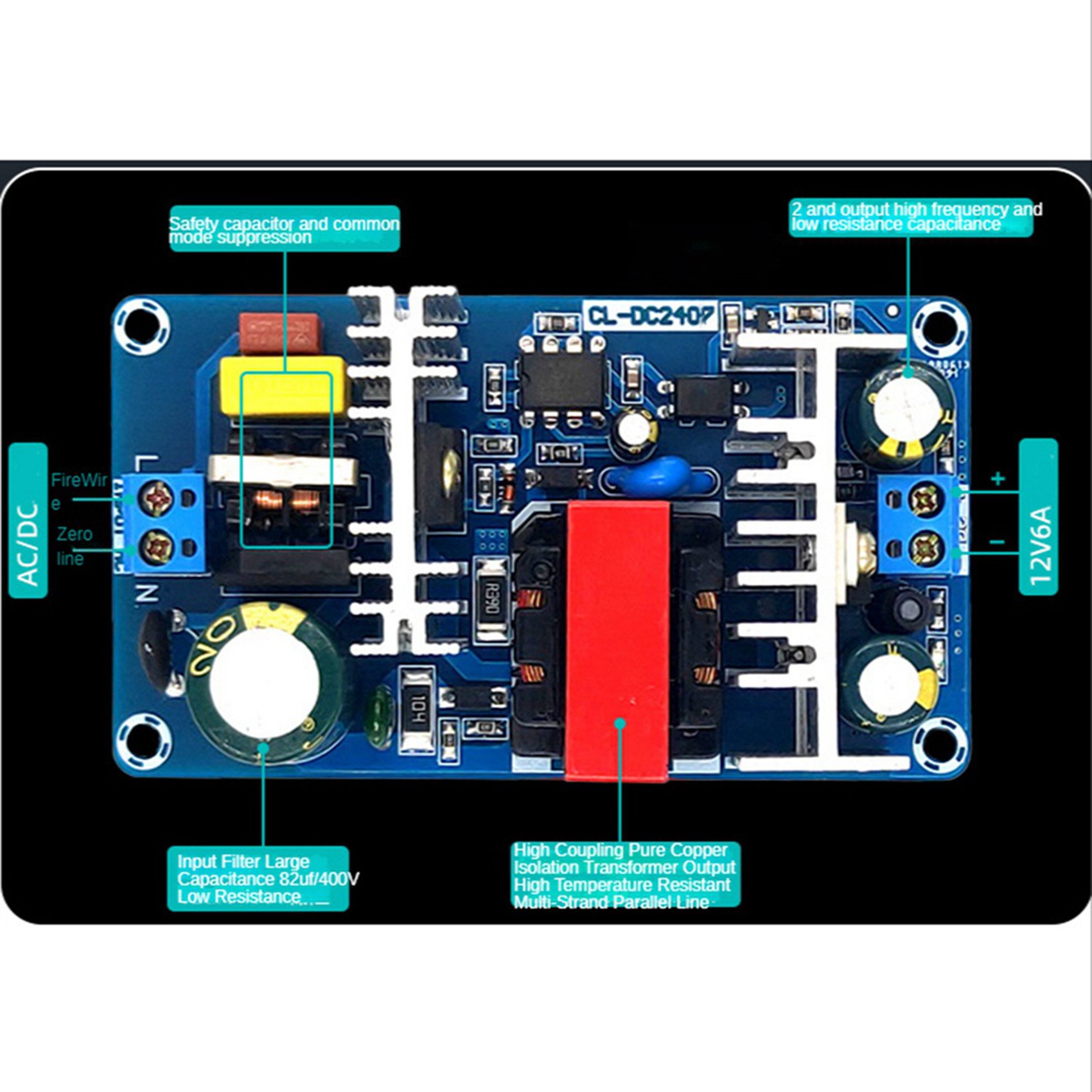 【OPENHEDENDE VERKLEINING VAN D - Dc Power Supply 12V recensie en prijs